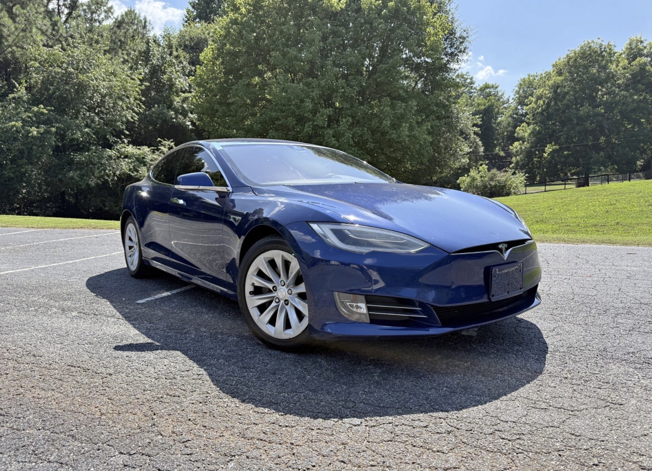 2016 Tesla Model S 75 in Blue